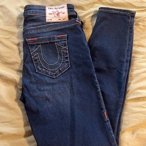 Womens True Religion straight leg jeans